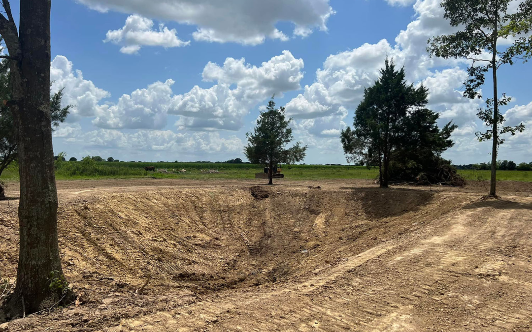 Creating Your Dream Pond with 1 Young Man and a Tractor